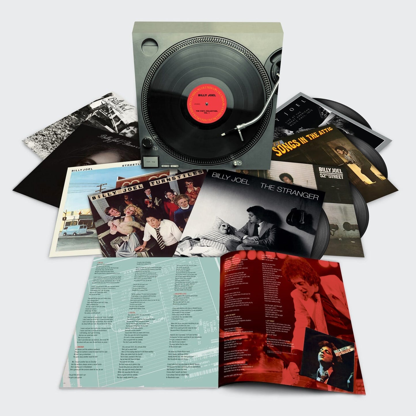 Billy Joel - La colección de vinilos, vol. 1 - Caja de 9x LP