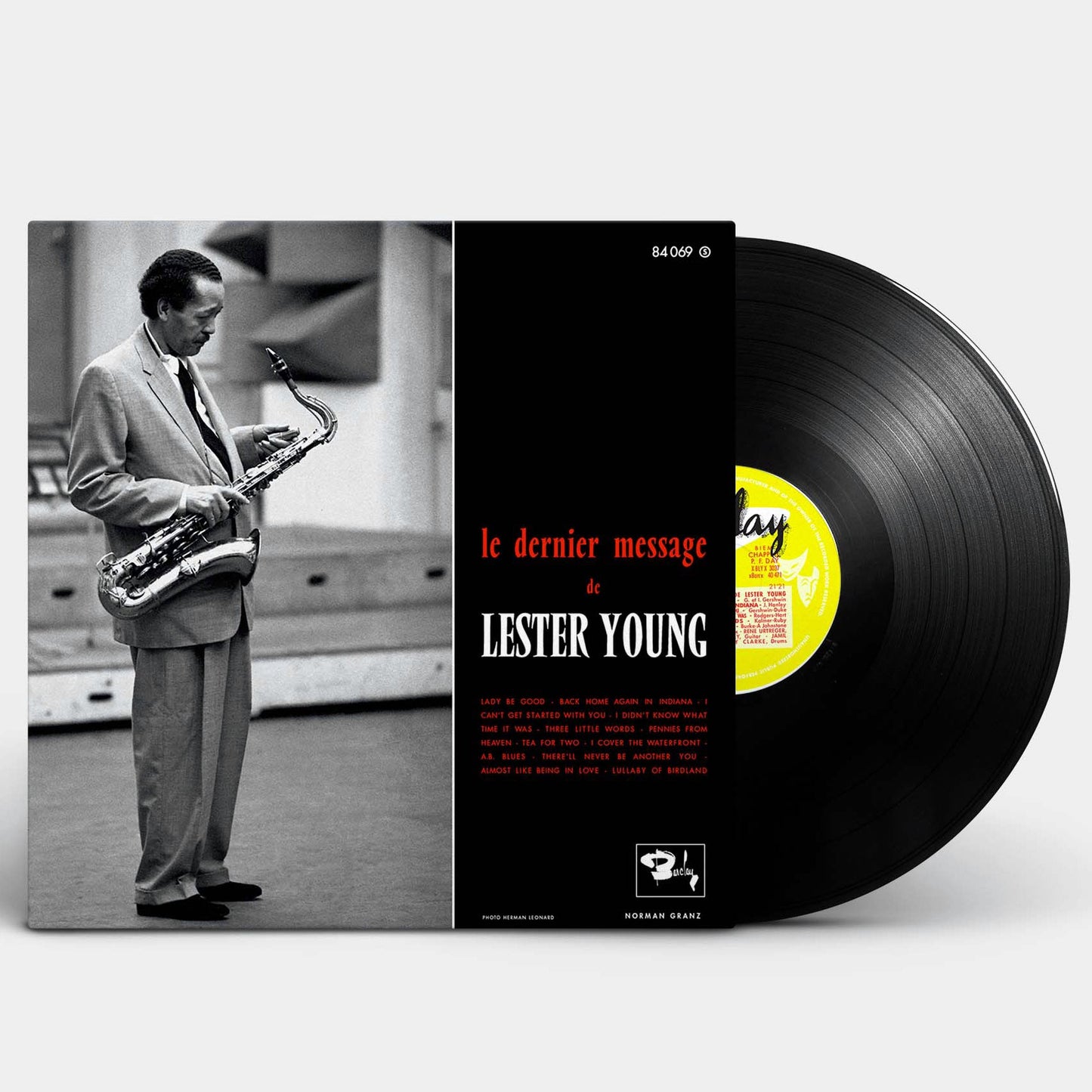 Lester Young - Le Dernier Message de Lester Young Barclay - Sam Records LP