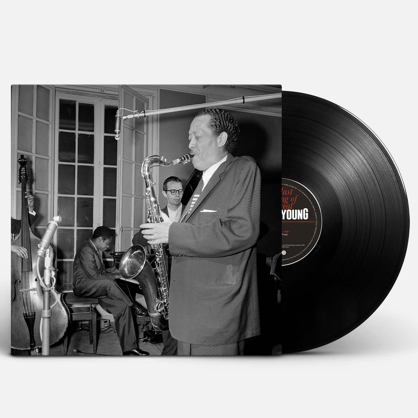 Lester Young – Le Dernier Message de Lester Young Barclay – Sam Records LP + 10 Zoll