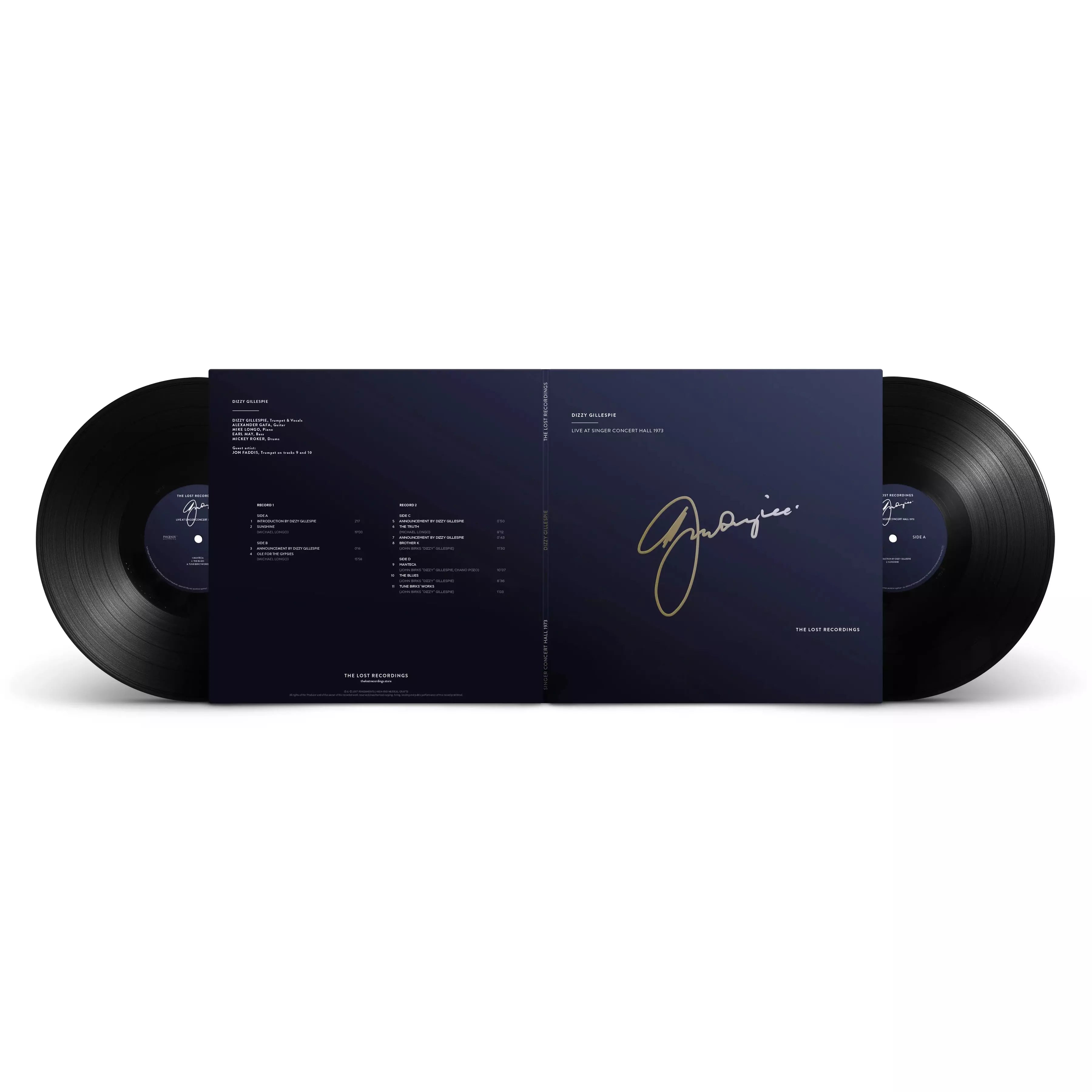 Dizzy Gillespie - Live At The Singer Concert Hall 1983 - The Lost Recordings LP