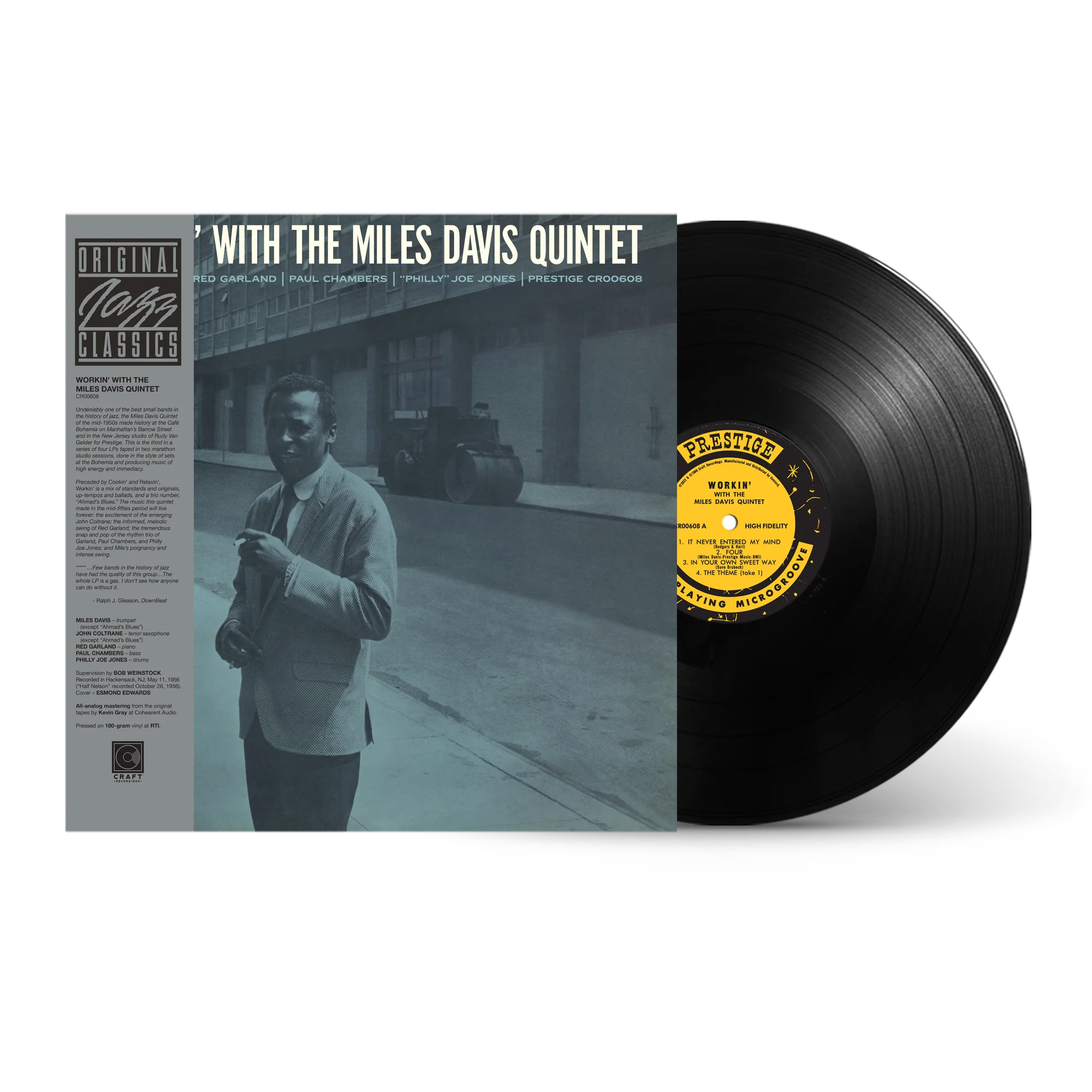 Miles Davis - Workin' With The Miles Davis Quintet - OJC LP