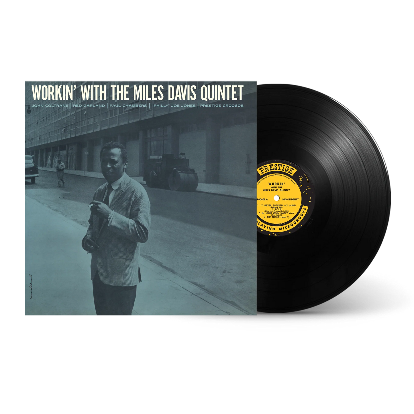 Miles Davis - Trabajando con el quinteto de Miles Davis - OJC LP