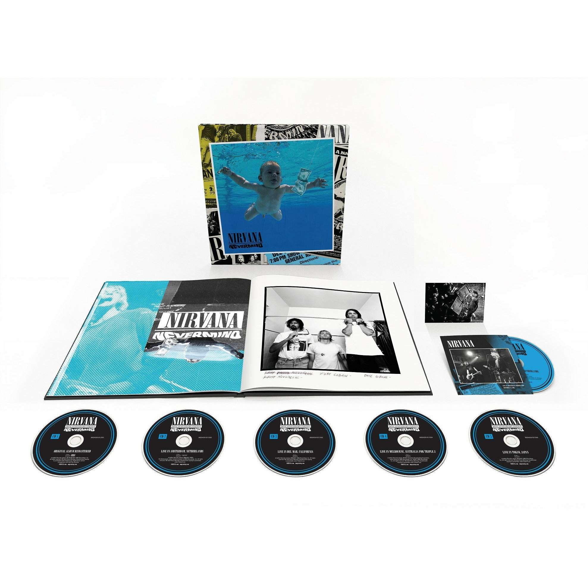 Nirvana - Nevermind: 30th Anniversary - CD Boxed Set | The 'In' Groove