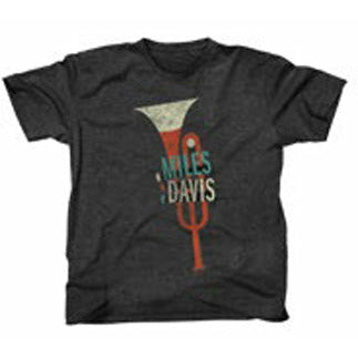 Miles Davis - Camiseta de hombre con trompeta de Miles