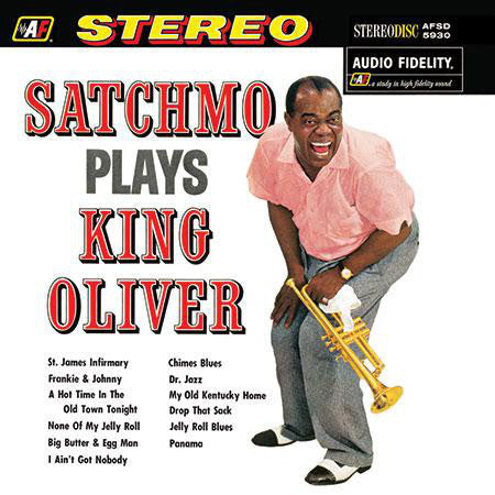 Louis Armstrong - Satchmo interpreta al rey Oliver - LP de producciones analógicas