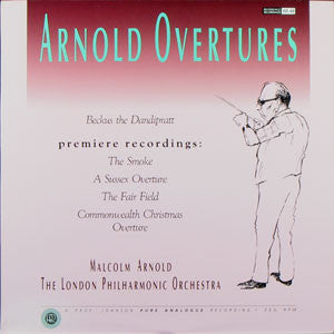 Malcolm Arnold, David Nolan - Arnold Overtures - Reference Recordings LP