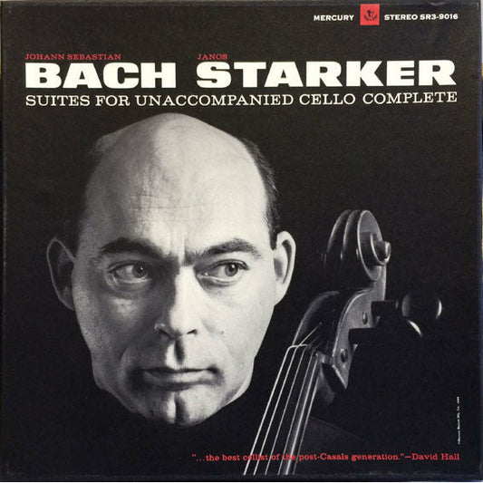 Janos Starker - Suites For Unaccompanied Cello Complete - LP