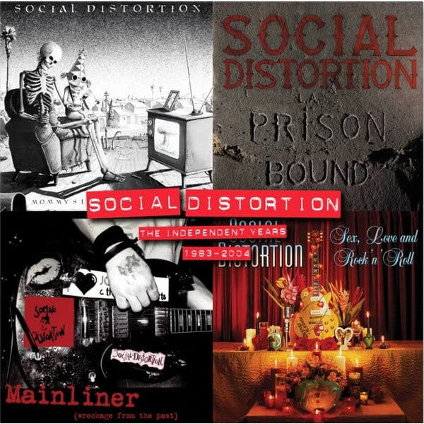 Distorsión social - Los años independientes 1983-2004 - Caja de LP