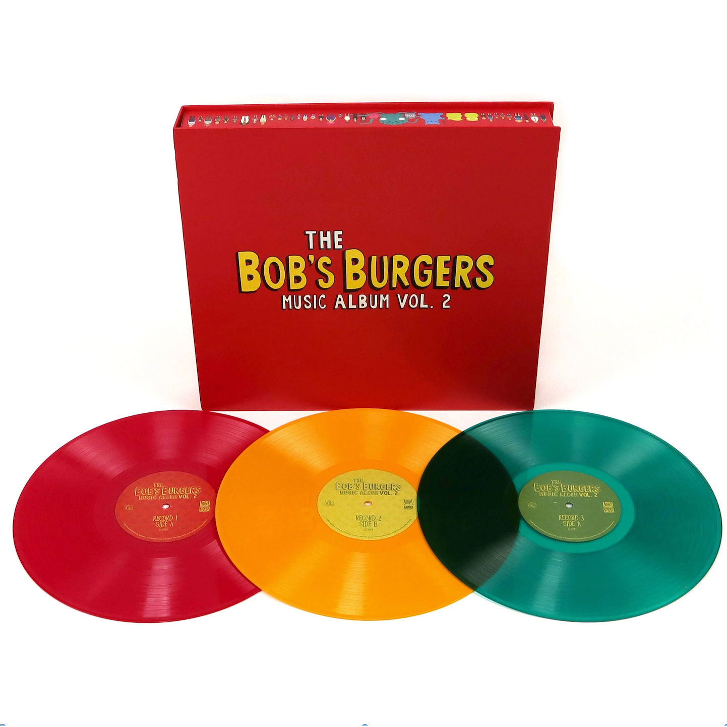 El álbum musical de Bob's Burgers vol. 2 - Caja LP