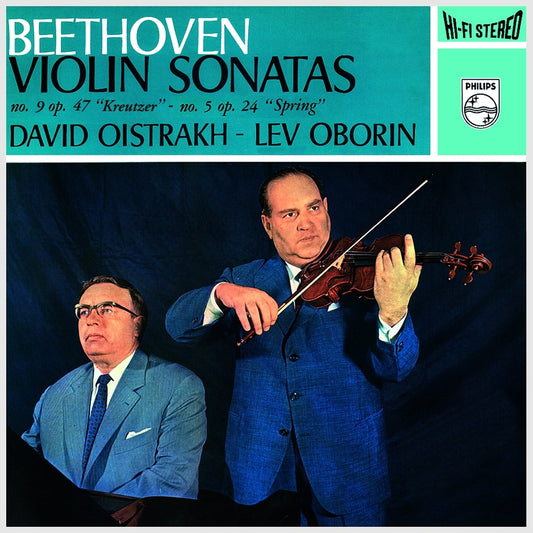 Lew Oborin y David Oistrakh - Beethoven: Sonatas para piano y violín núms. 5 y 9 - Speakers Corner LP