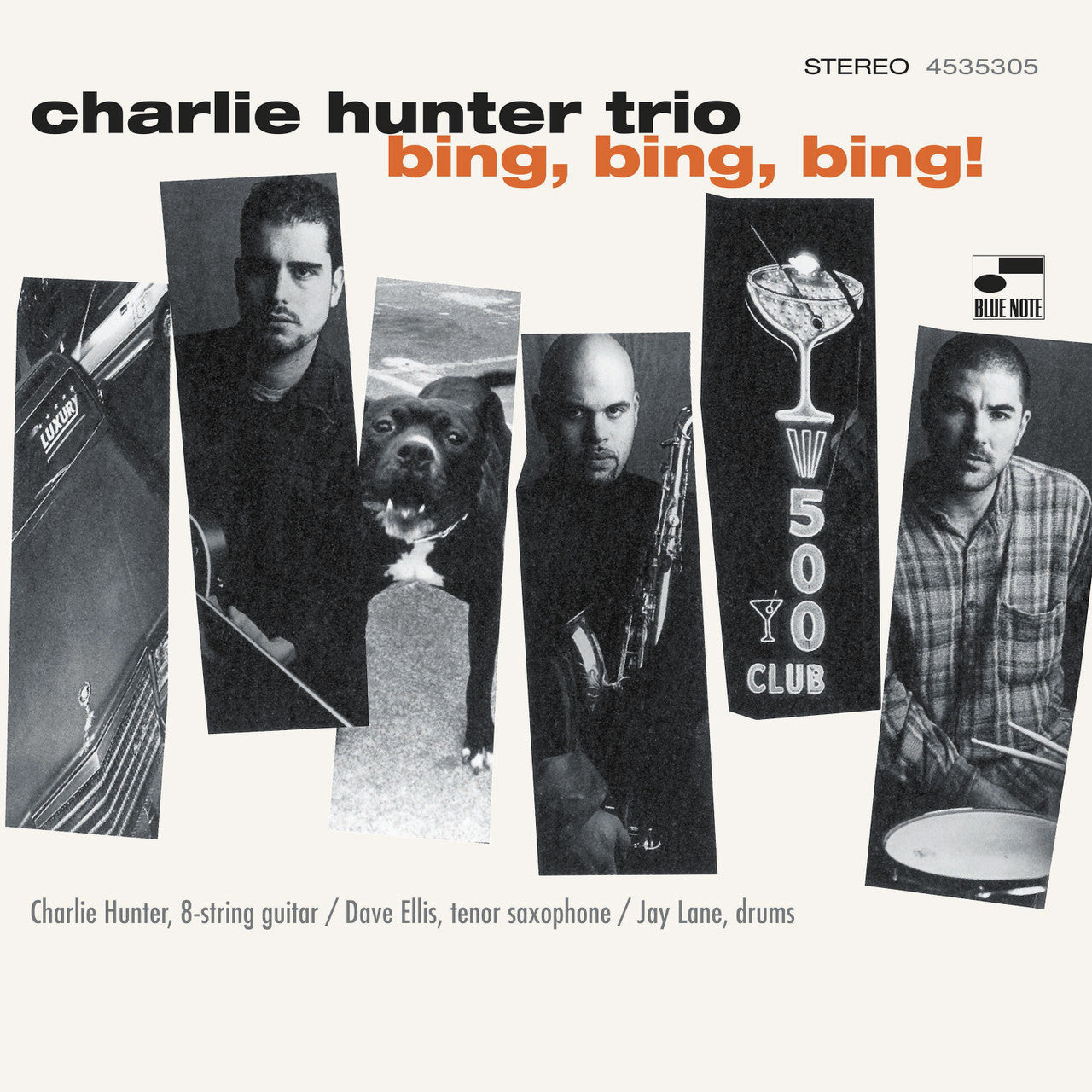 Trío de Charlie Hunter - ¡Bing, Bing, Bing! - LP clásico de nota azul 