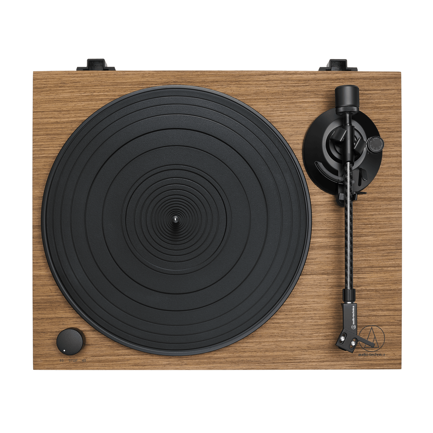 Audio Technica – AT-LPW40WN Vollständig manueller Plattenspieler mit Riemenantrieb