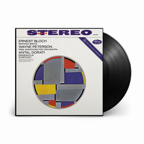 Antal Doráti - Bloch: Sinfonia Sacra; Peterson; Variaciones gratuitas - Half-Speed ​​Master LP
