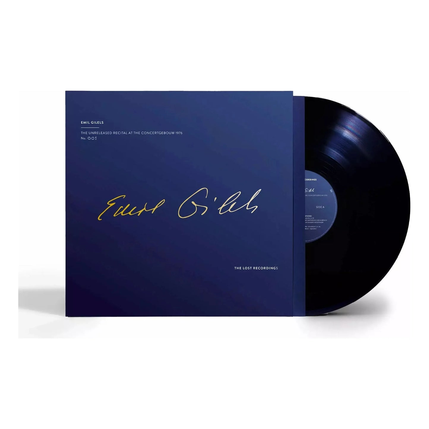 Emil Gilels – Das unveröffentlichte Konzert im Concertgebouw 1976 – Lost Recordings LP