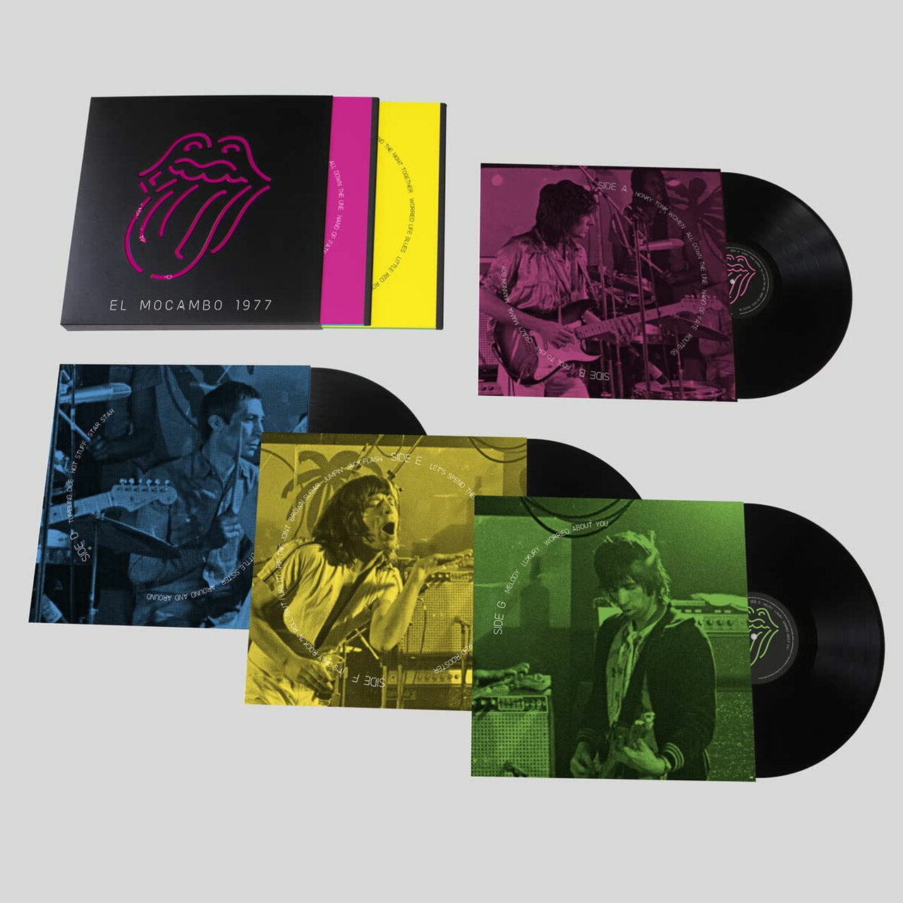 The Rolling Stones – Live At The El Mocambo – 4x LP-Box-Set