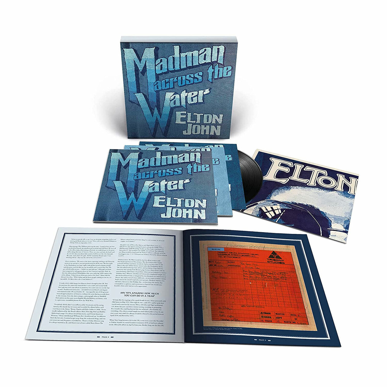 Elton John – Madman Across The Water 50th Anniversary – 4x LP-Box-Set