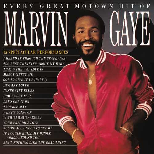 Marvin Gaye - Todos los grandes éxitos de Motown de Marvin Gaye: 15 actuaciones espectaculares - LP