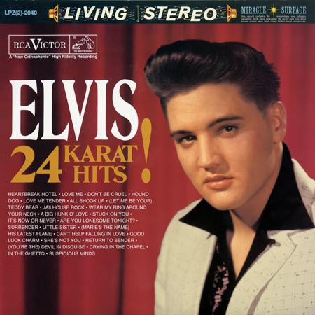 Elvis Presley - 24 Karat Hits - LP de producciones analógicas
