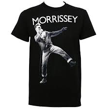 Morrissey Kick Camiseta Hombre Negra