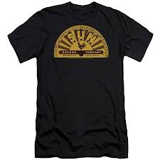 Traditionelles Sun Records-Logo-T-Shirt