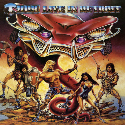 Thor - Vive en Detroit 1985 - LP