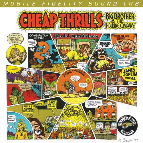 Gran Hermano y The Holding Co. Con Janis Joplin - Cheap Thrills - MFSL LP