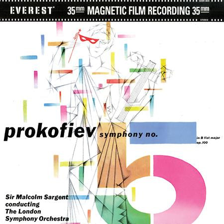 Sir Malcolm Sargent – ​​Prokofjew: Symphonie Nr. 5 – Klassische LP
