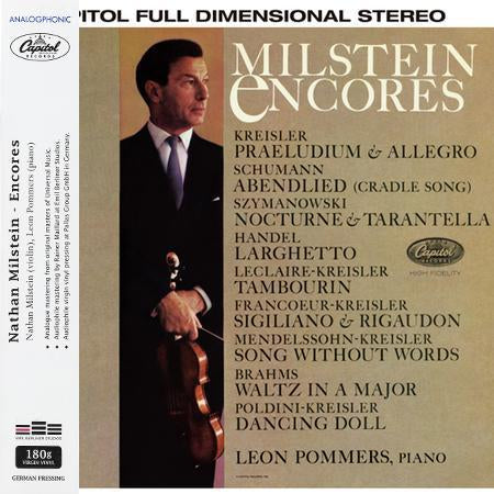 Nathan Milstein – Encores/ Pommers – Analogphonische LP