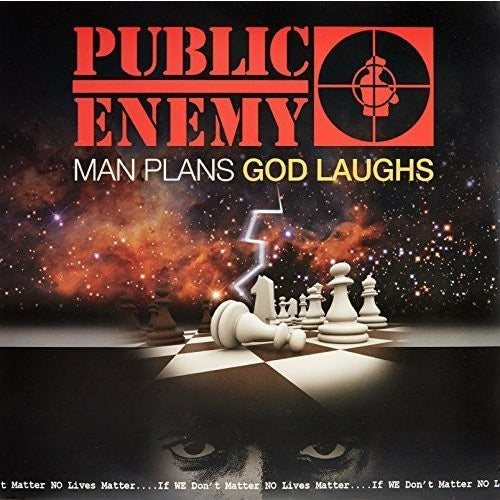Public Enemy - Man Plans God Laughs - LP