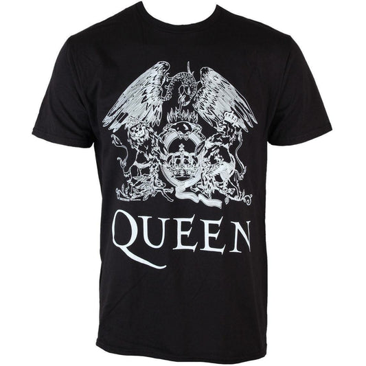 Camiseta Queen White Logo Hombre