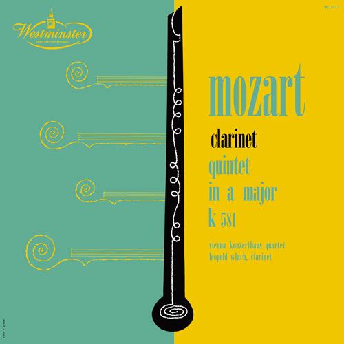 Leopold Wlach Mozart Quinteto de Clarinete en La Mayor - LP Analógico