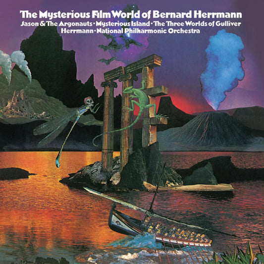 The Mysterious Film World Of Bernard Herrmann - ORG LP (With Cosmetic Damage)