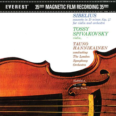 Tauno Hannikainen - Sibelius: Concierto en re menor/ Spivakovsky - Classic Records LP
