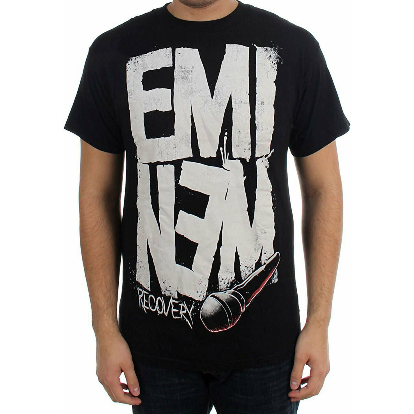 Eminem Recovery Microphone Men's T-Shirt