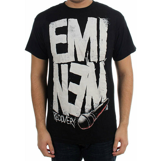 Eminem Recovery Microphone Herren-T-Shirt