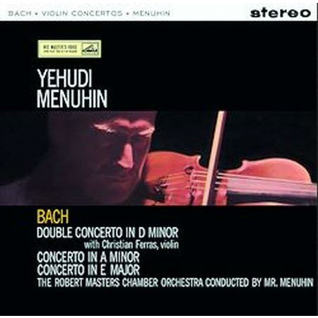 Yehudi Menuhin - Bach: Concierto para violín/ Orquesta de Cámara Robert Masters/ Christian Ferras - Speakers Corner LP
