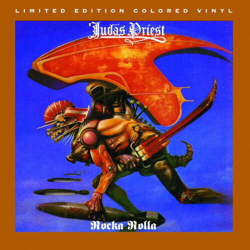 Judas Priest - Rocka Rolla (Translucent Grape with Opaque White, Black Splatter) - LP