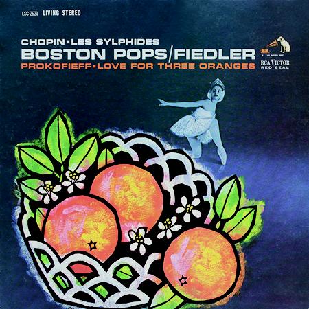 Arthur Fiedler, Boston Pops Orchestra - Chopin: Les Sylphides/Prokofieff: Love for Three Oranges - Analogue Productions LP
