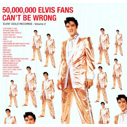 Elvis Presley - 50 millones de fans de Elvis no pueden estar equivocados - LP de música en vinilo