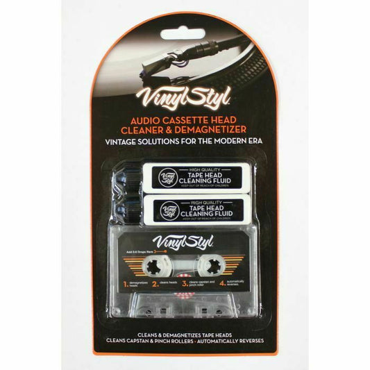 Vinyl Styl™ Audio Cassette Head Cleaner & Demagnetizer
