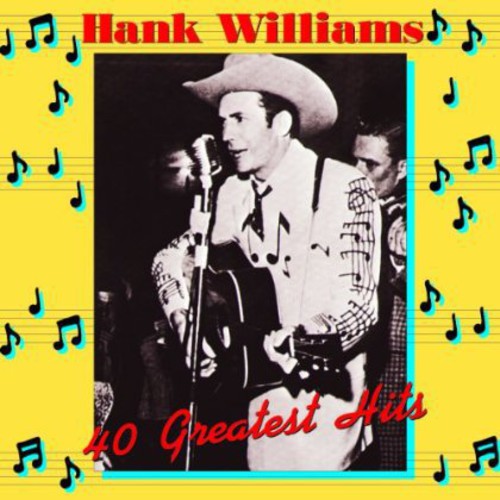 Hank Williams - Hank Williams 40 Greatest Hits - Música en vinilo LP