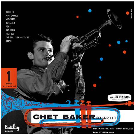 Chet Baker - Con Dick Twardzick grabado en París - Sam LP