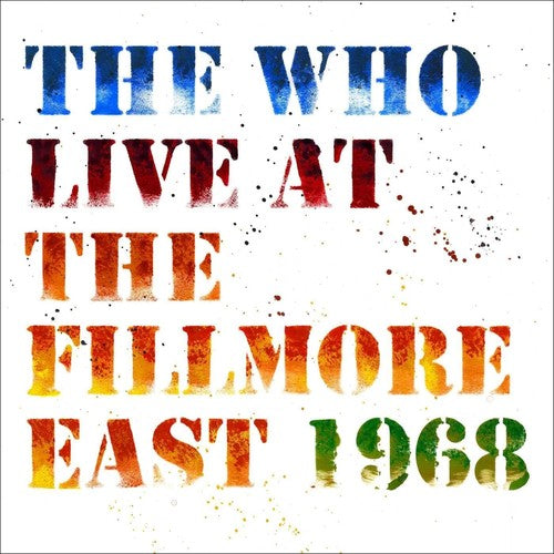 The Who - Live At The Fillmore East - LP