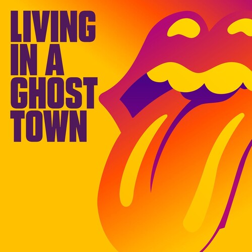 Los Rolling Stones - Viviendo en un pueblo fantasma - 10"