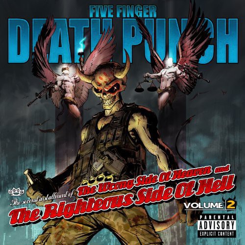 Five Finger Death Punch - El lado equivocado del cielo y el lado justo del infierno 2 - LP