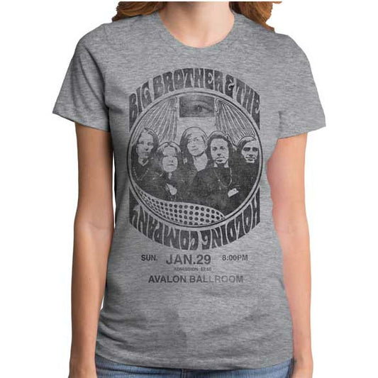 Big Brother &amp; the Holding Co. Big Brother Bootleg - Camiseta para mujer