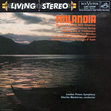 Charles Mackerras/ LSO - Grieg &amp; Sibelius Finlandia - LP de producciones analógicas