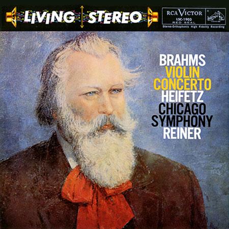 Fritz Reiner - Brahms: Violin Concerto/ Jascha Heifetz, violin - Analogue Productions LP