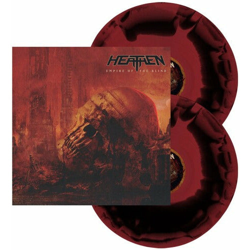 The Heathen - Empire Of The Blind - Red & Black Swirl LP