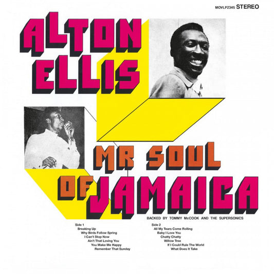 Alton Ellis - Mr Soul Of Jamaica - Music On Vinyl LP